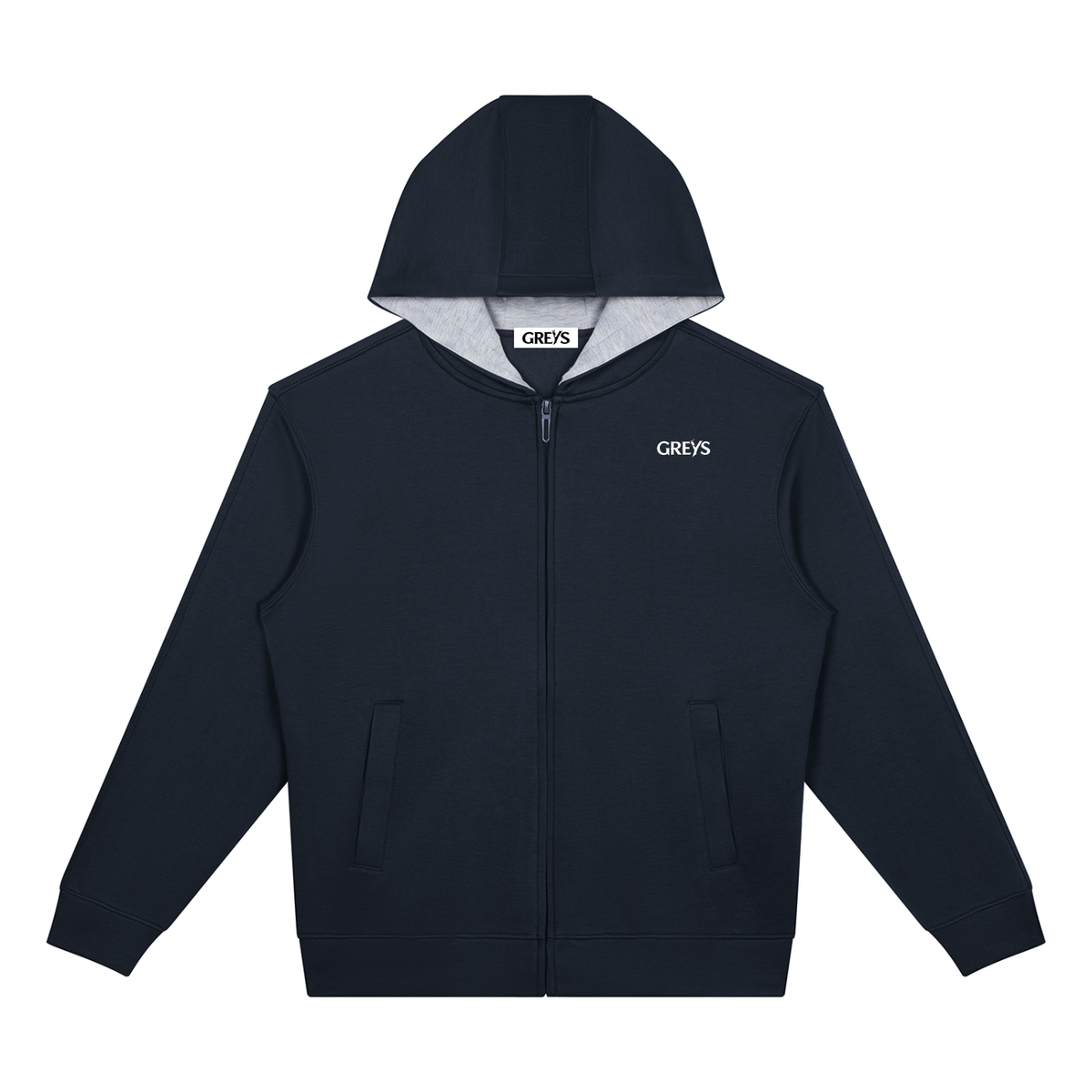 Gryes Drop Full Zip Hoodie - Unisex