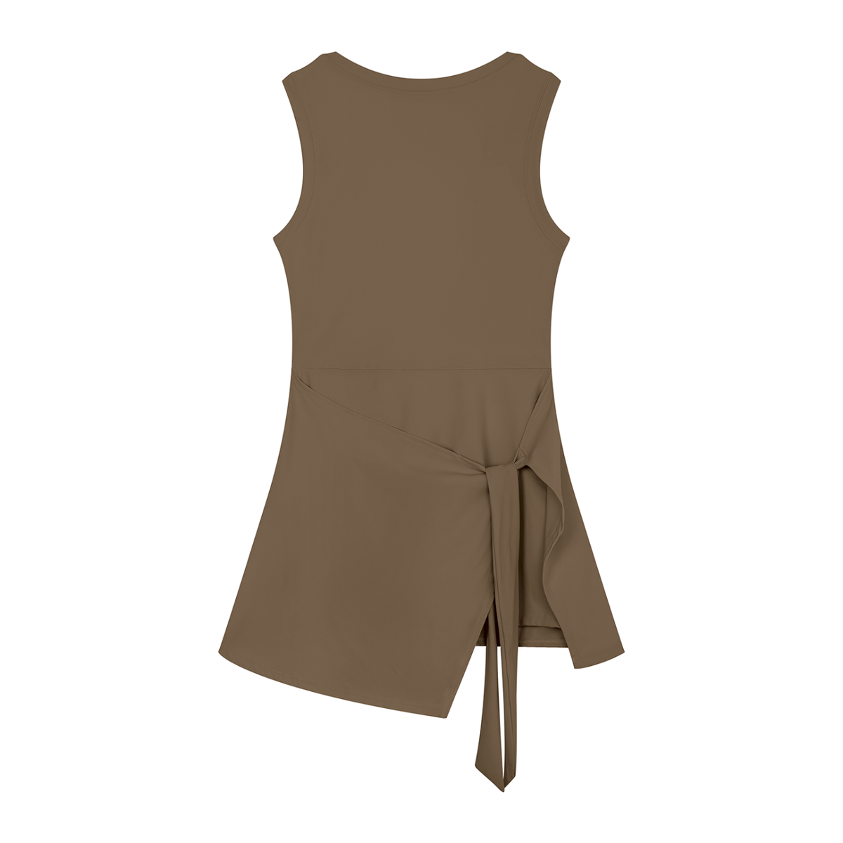 Seline A-Line Sleeveless Kjole – Dame