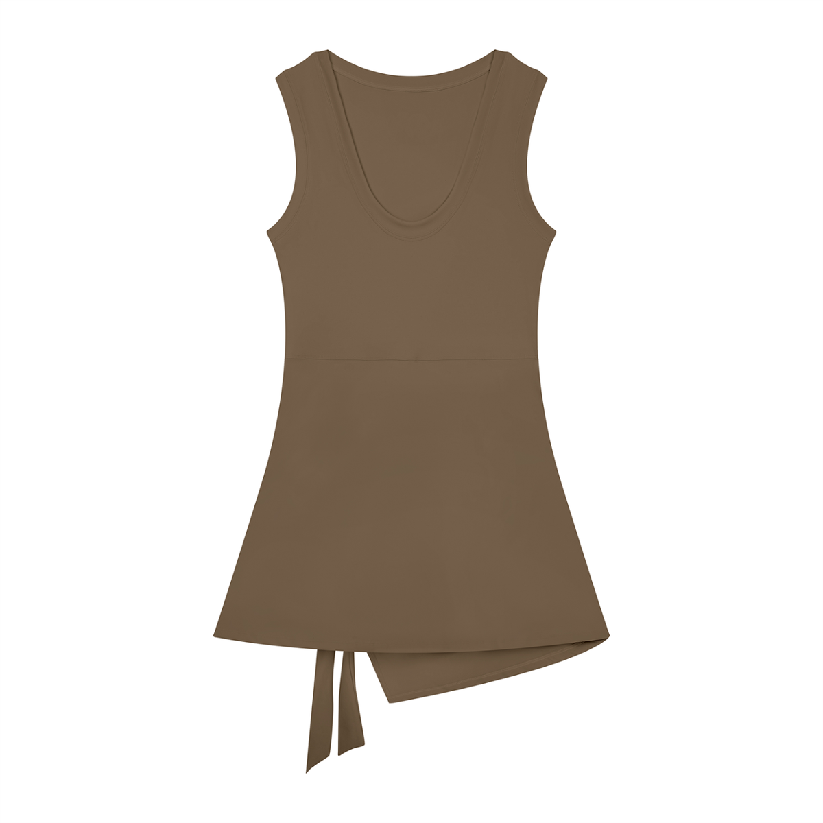 Seline A-Line Sleeveless Kjole – Dame