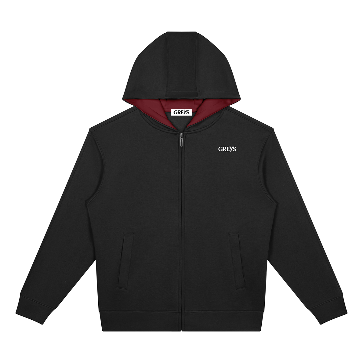 Gryes Drop Full Zip Hoodie - Unisex
