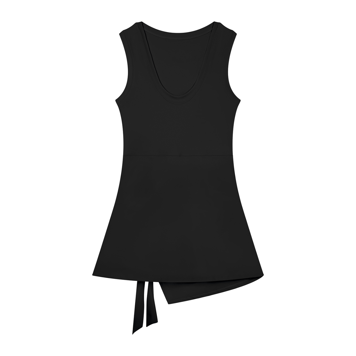 Seline A-Line Sleeveless Kjole – Dame