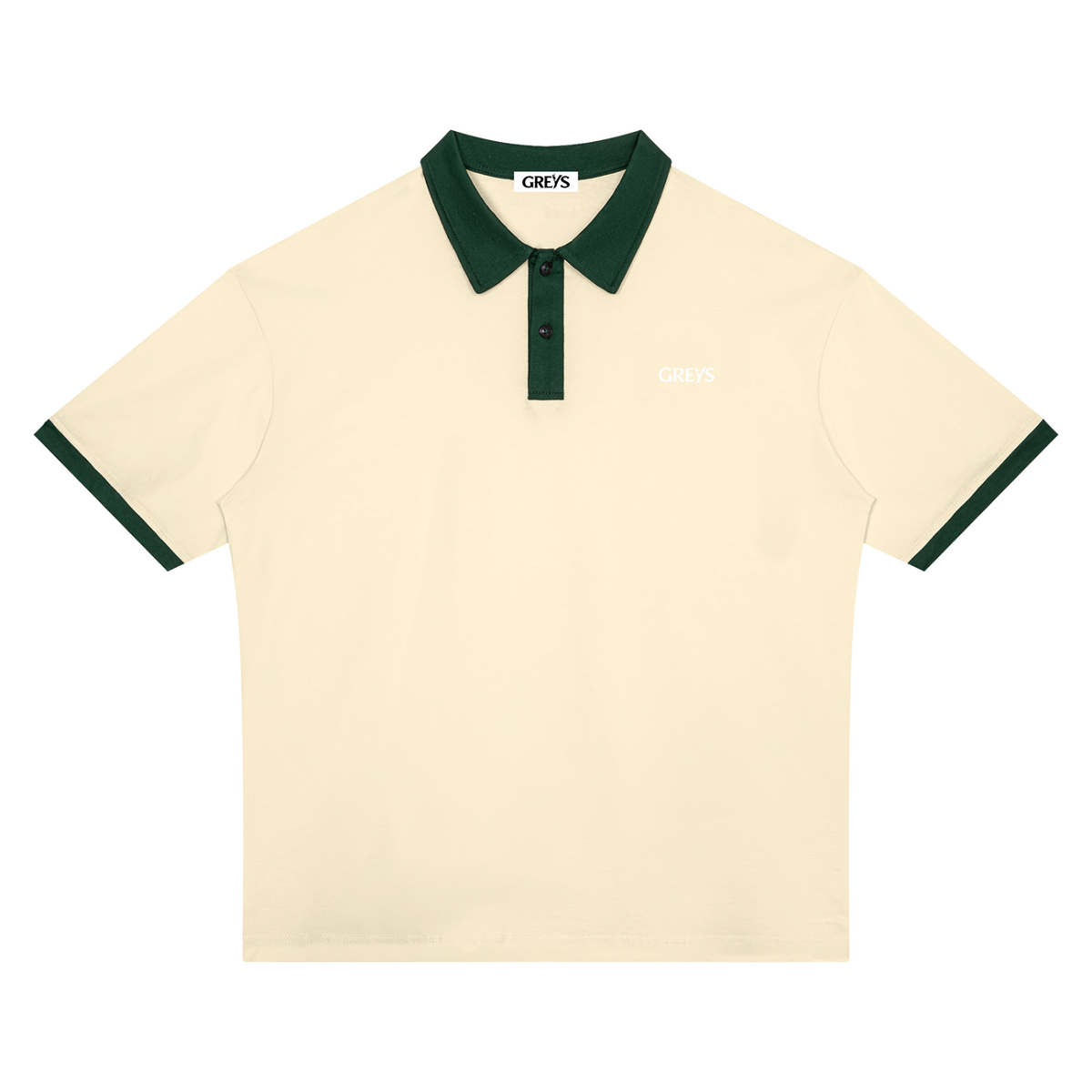 Greys Color Block Polo Shirt – Unisex