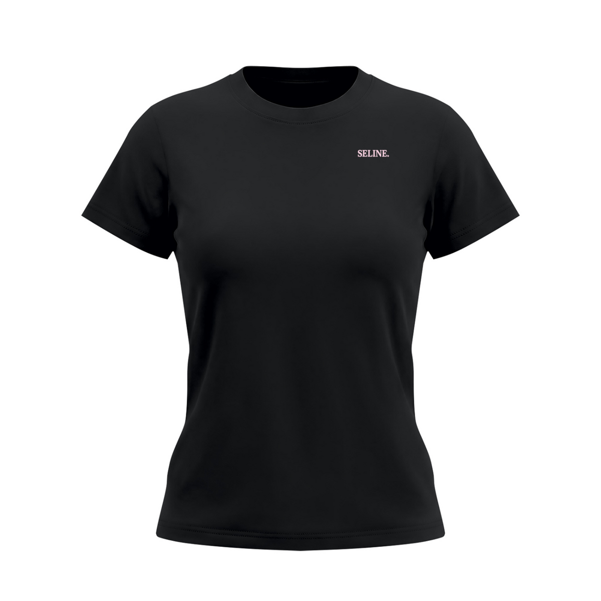 Seline Slim Fit Crewneck T-Shirt – Dame