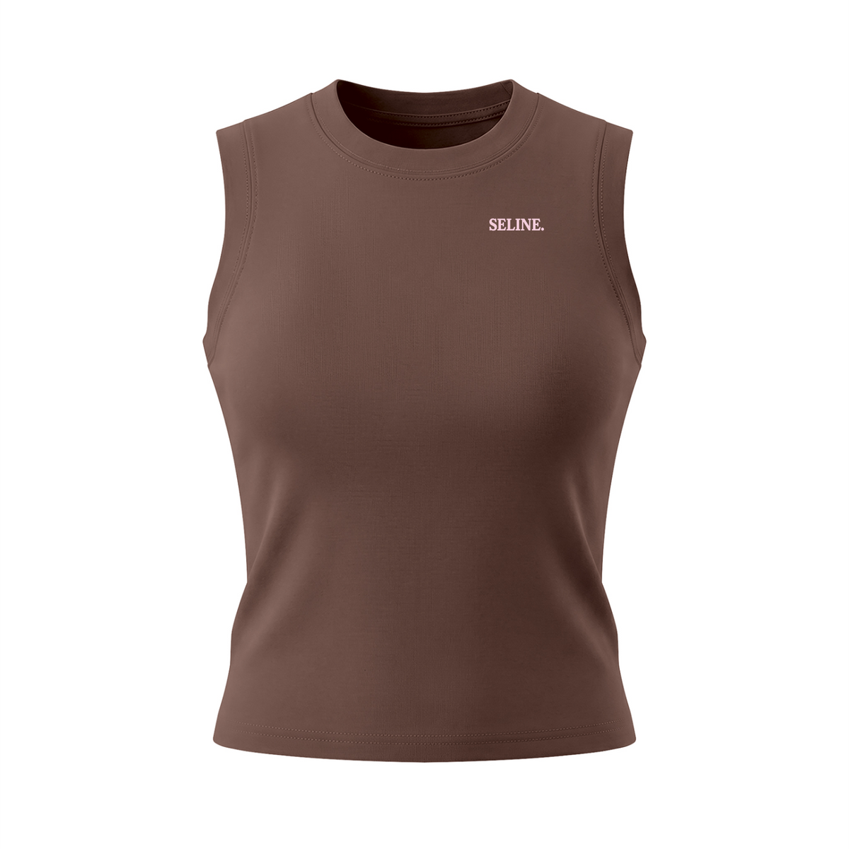 Seline Crewneck Tank Top – Dame