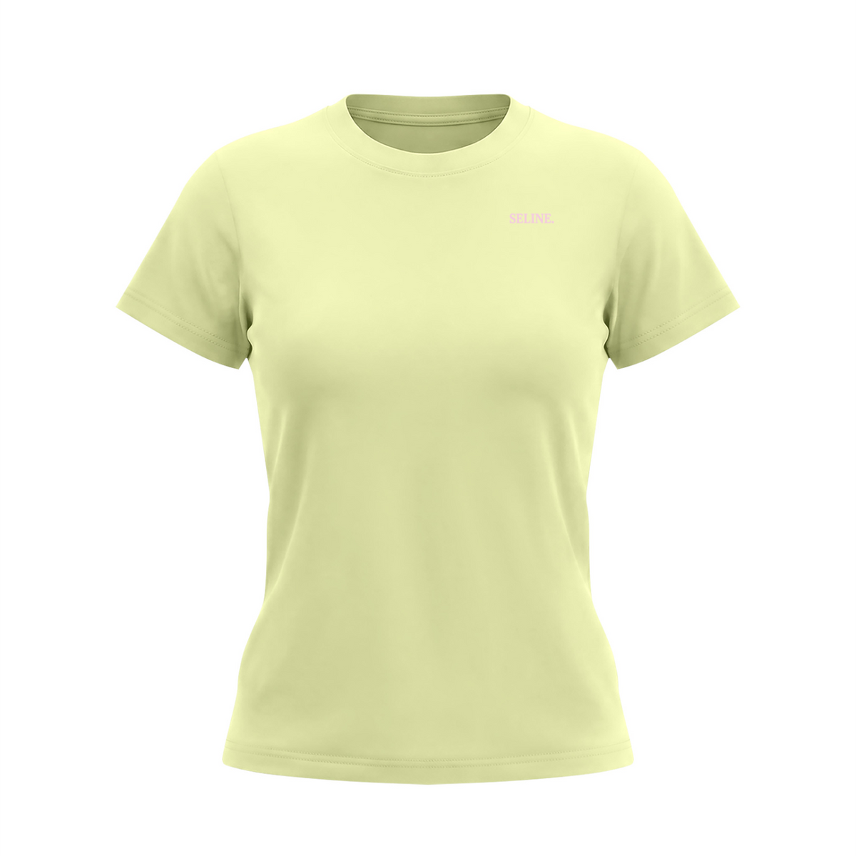 Seline Slim Fit Crewneck T-Shirt – Dame