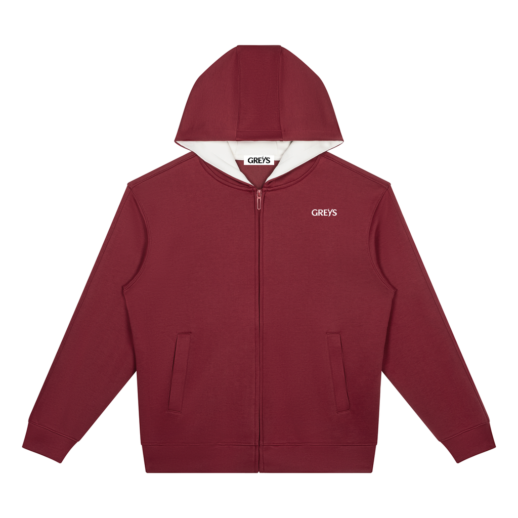 Gryes Drop Full Zip Hoodie - Unisex