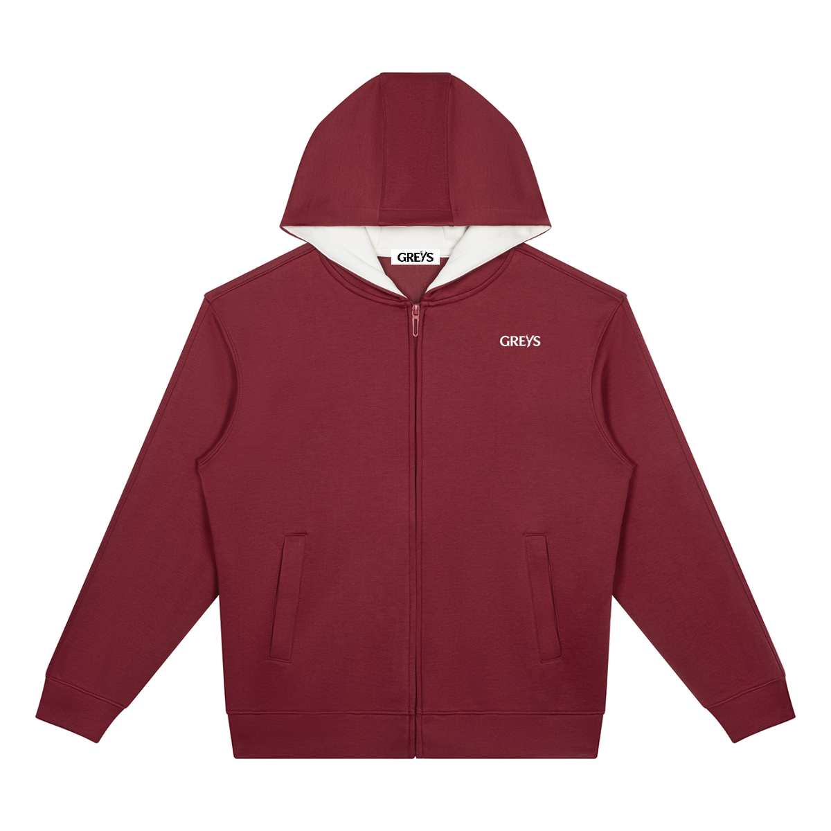 Gryes Drop Full Zip Hoodie - Unisex