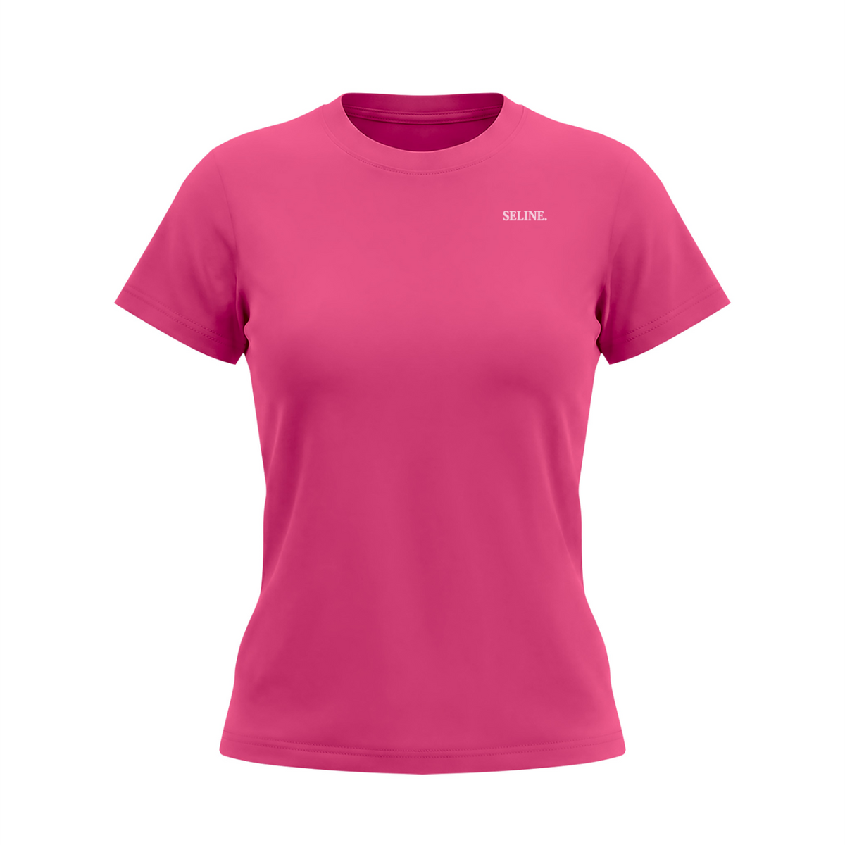 Seline Slim Fit Crewneck T-Shirt – Dame