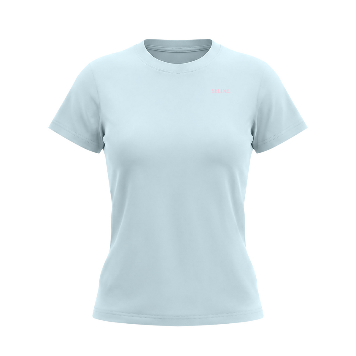 Seline Slim Fit Crewneck T-Shirt – Dame