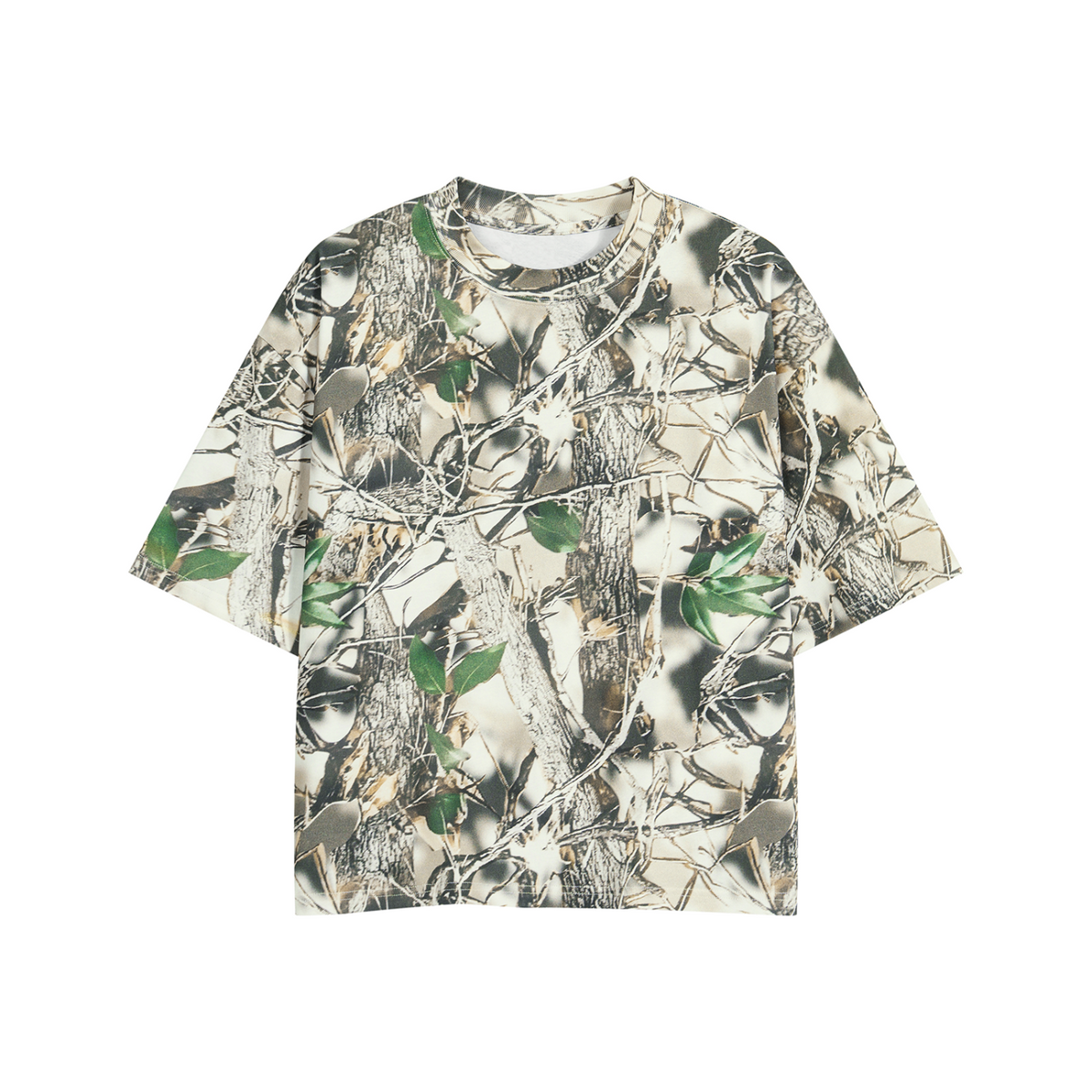 Greys Camo Boxy T-Shirt – Unisex