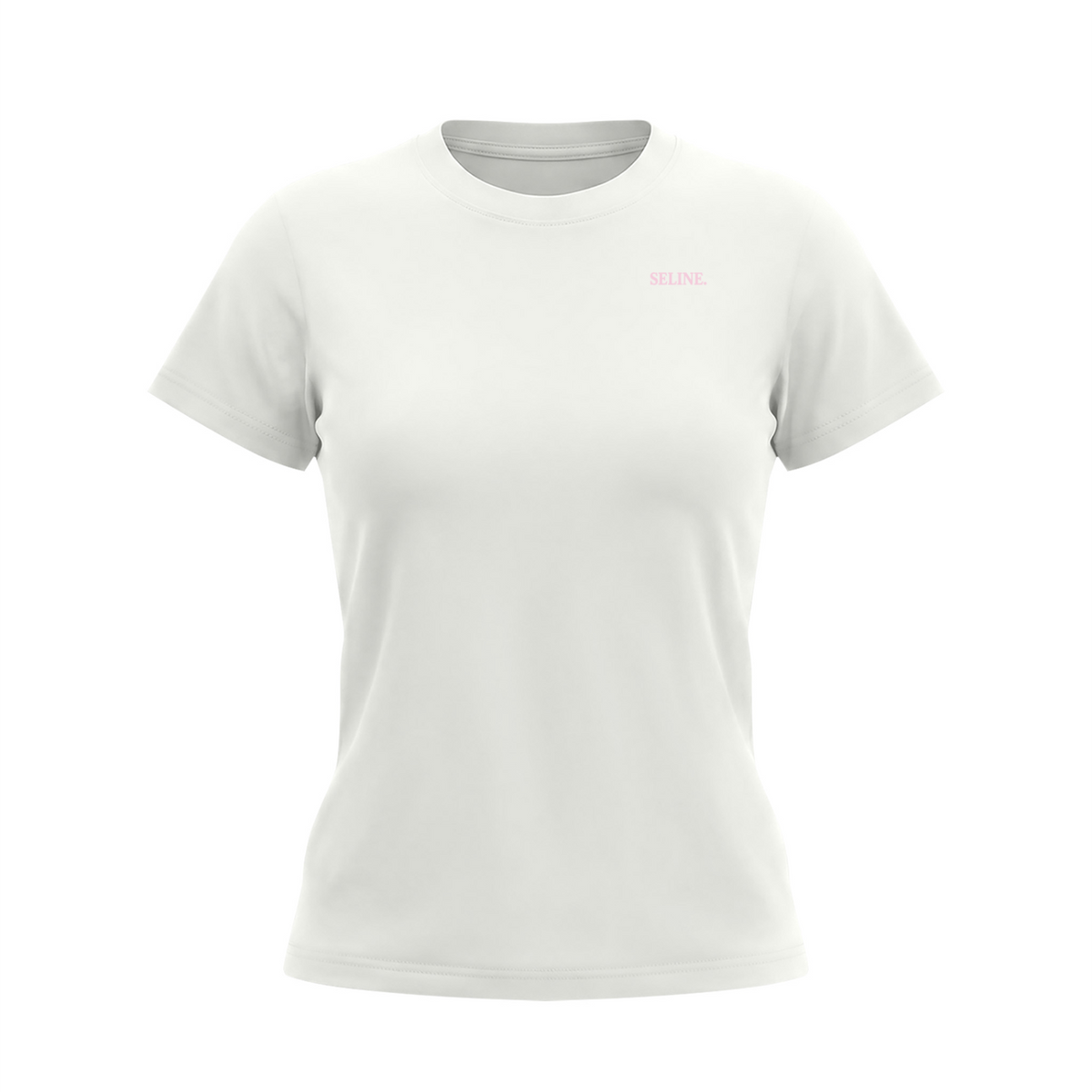 Seline Slim Fit Crewneck T-Shirt – Dame