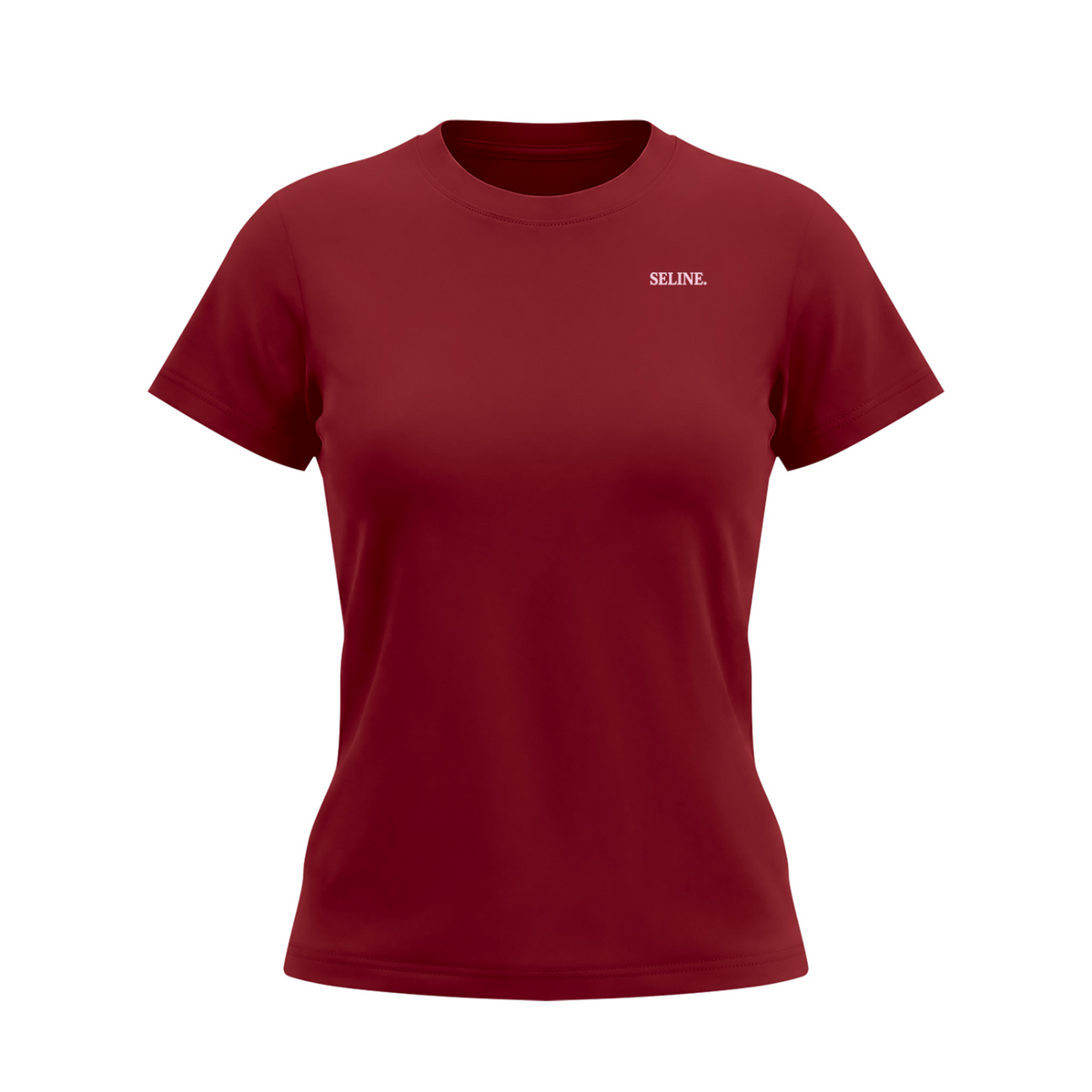 Seline Slim Fit Crewneck T-Shirt – Dame