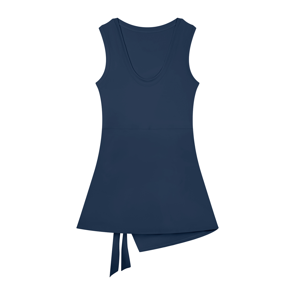 Seline A-Line Sleeveless Kjole – Dame