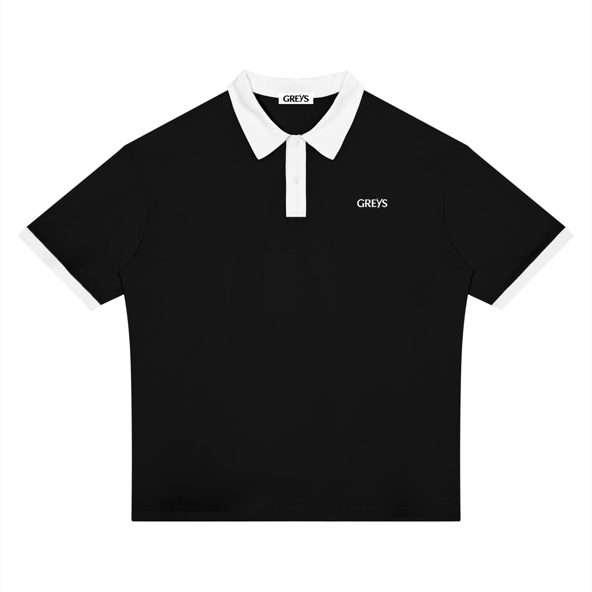 Greys Color Block Polo Shirt – Unisex